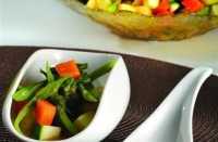 Salada com Molho de Açafrão